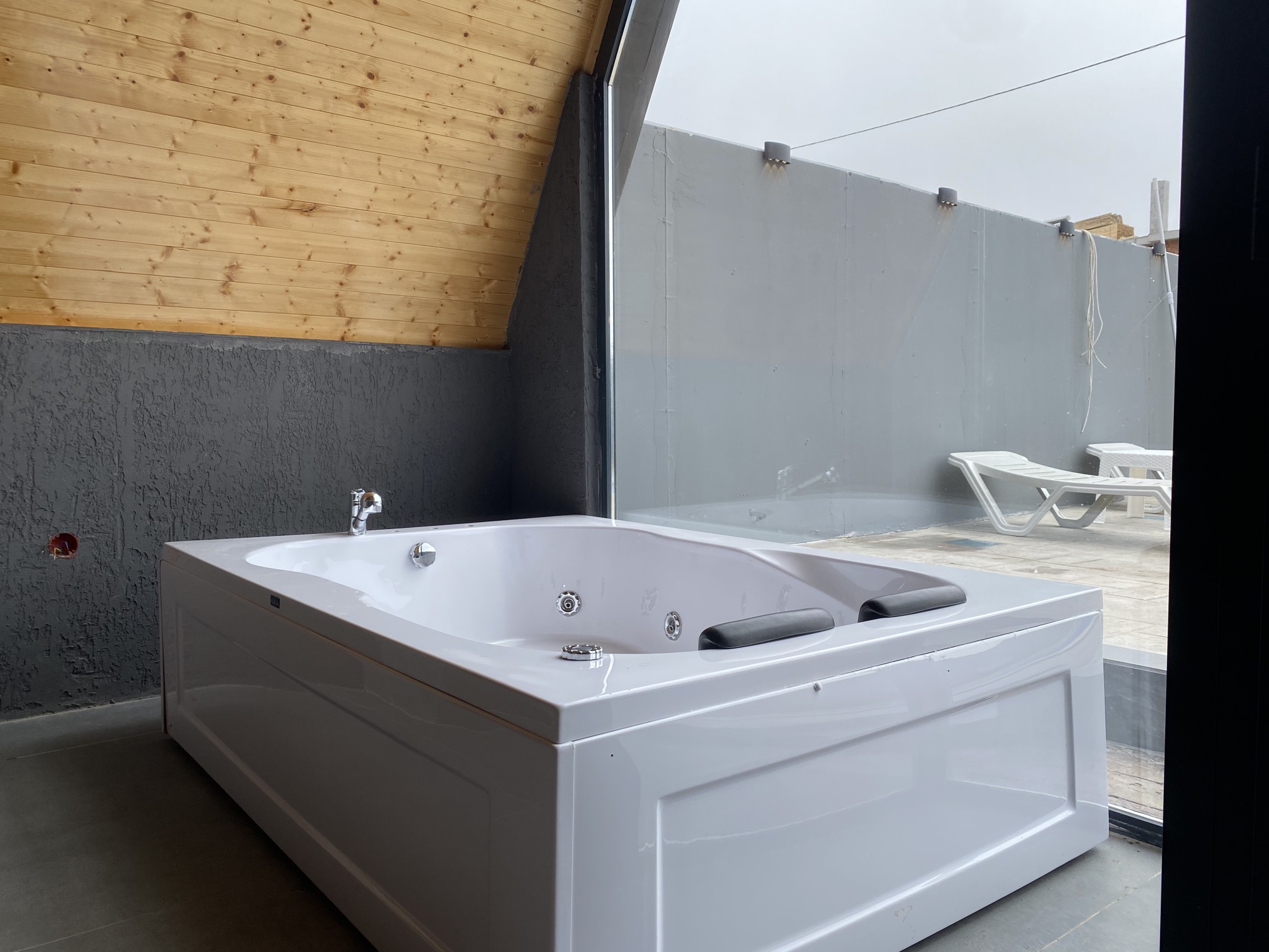 Samsun Atakum bungalov jakuzi ve spa alanı